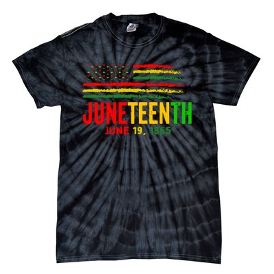 Juneteenth June 19 Tie-Dye T-Shirt