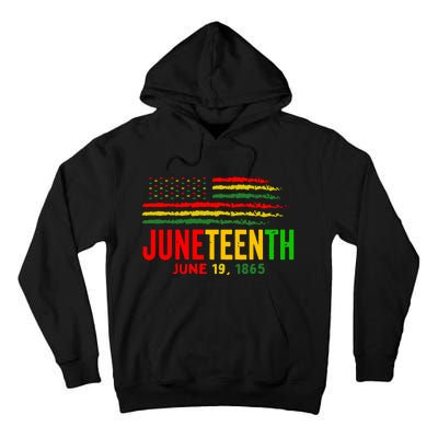 Juneteenth June 19 Tall Hoodie