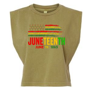 Juneteenth June 19 Garment-Dyed Women's Muscle Tee