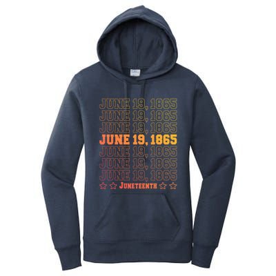 Juneteenth June 19 1865 African Freedom Day Independence Meaningful Gift Women's Pullover Hoodie