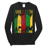 Juneteenth June 19th 1865 Juneteenth Freedom Day Long Sleeve Shirt