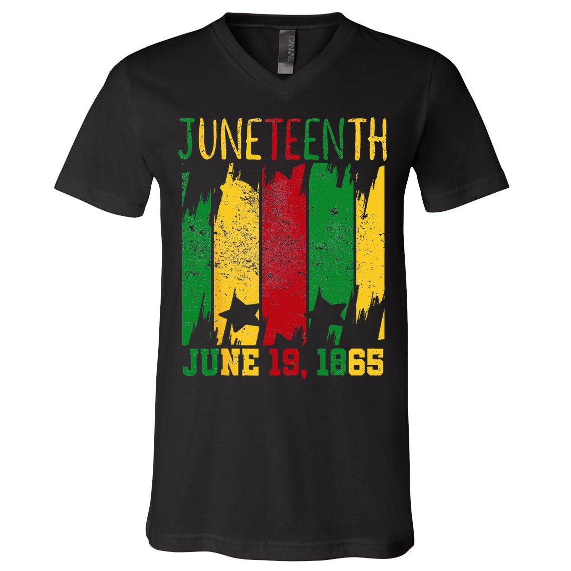 Juneteenth June 19th 1865 Juneteenth Freedom Day V-Neck T-Shirt