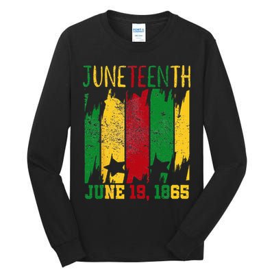 Juneteenth June 19th 1865 Juneteenth Freedom Day Tall Long Sleeve T-Shirt