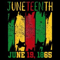 Juneteenth June 19th 1865 Juneteenth Freedom Day Youth Performance Sprint T-Shirt