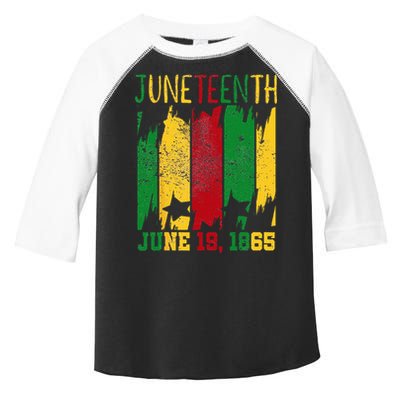 Juneteenth June 19th 1865 Juneteenth Freedom Day Toddler Fine Jersey T-Shirt