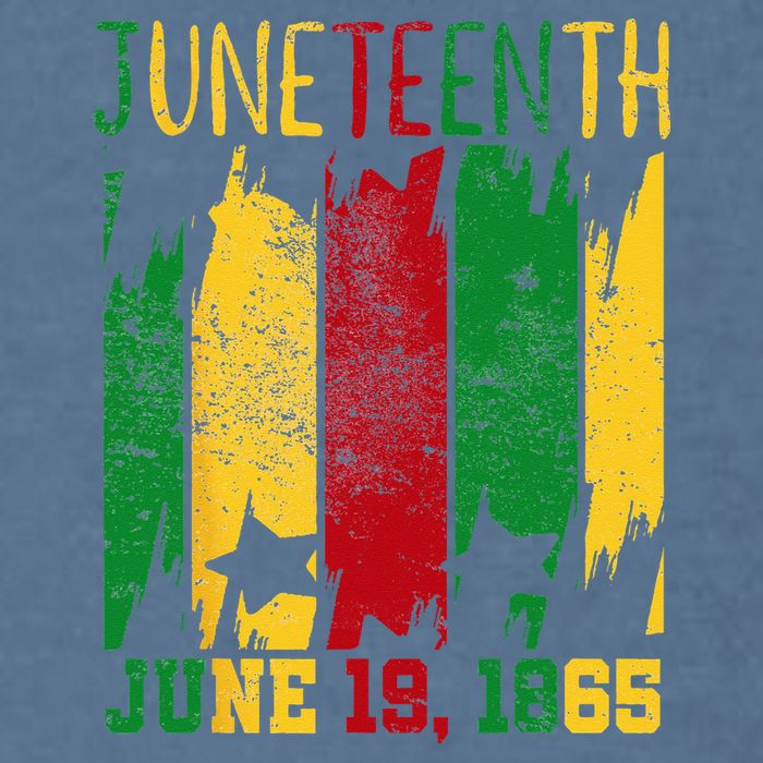 Juneteenth June 19th 1865 Juneteenth Freedom Day Garment-Dyed Sweatshirt