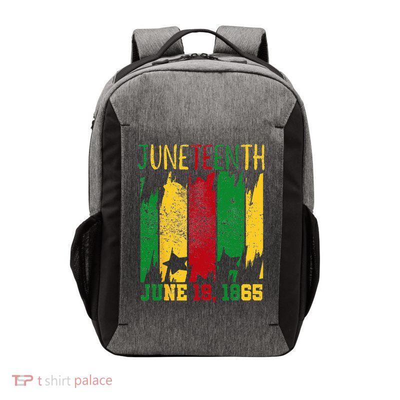Juneteenth June 19th 1865 Juneteenth Freedom Day Vector Backpack