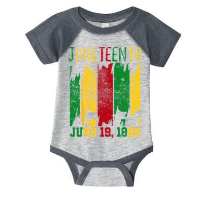 Juneteenth June 19th 1865 Juneteenth Freedom Day Infant Baby Jersey Bodysuit