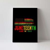 Juneteenth June 19 Canvas