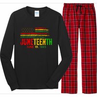 Juneteenth June 19 Long Sleeve Pajama Set