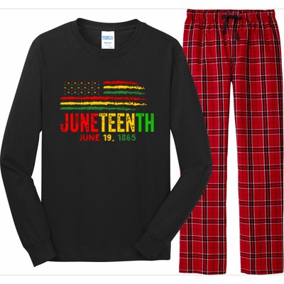 Juneteenth June 19 Long Sleeve Pajama Set