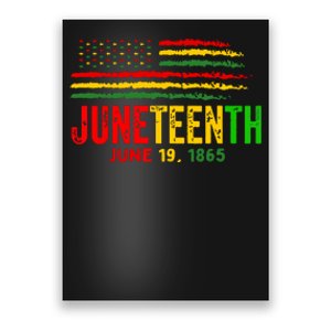 Juneteenth June 19 Poster