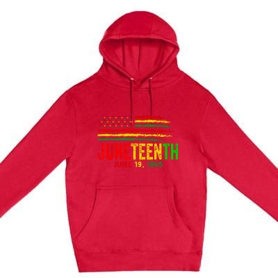 Juneteenth June 19 Premium Pullover Hoodie