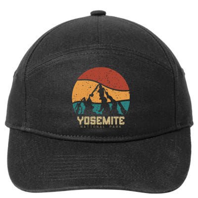 Yosemite Canyon National Park 7-Panel Snapback Hat