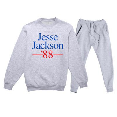 Jesse Jackson 88 Presidential Campaign Premium Crewneck Sweatsuit Set