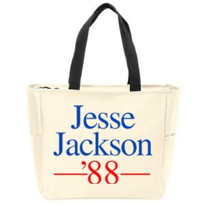 Jesse Jackson 88 Presidential Campaign Zip Tote Bag