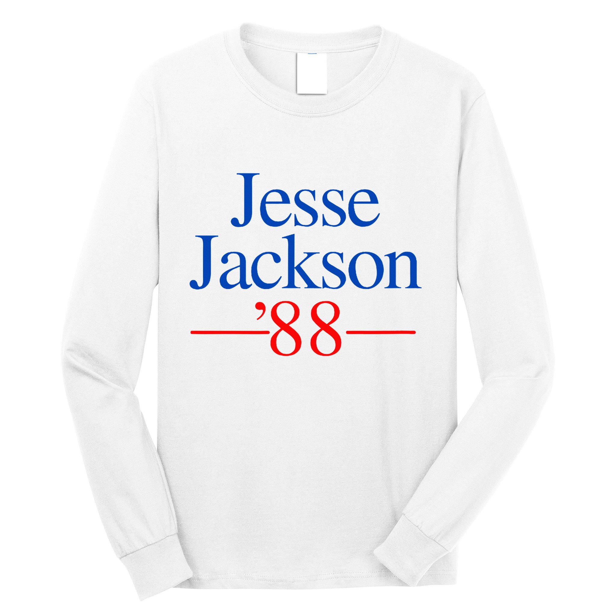 Jesse Jackson 88 Presidential Campaign Long Sleeve Shirt