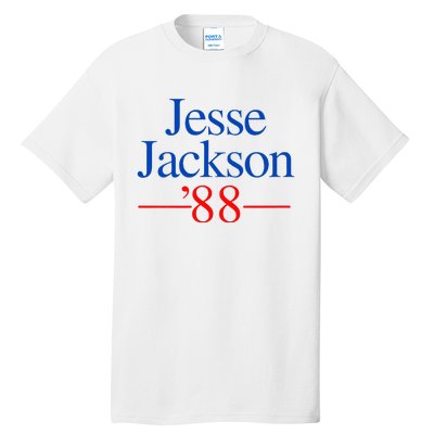 Jesse Jackson 88 Presidential Campaign Tall T-Shirt