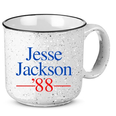 Jesse Jackson 88 Presidential Campaign 15oz Campfire Ceramic Mug
