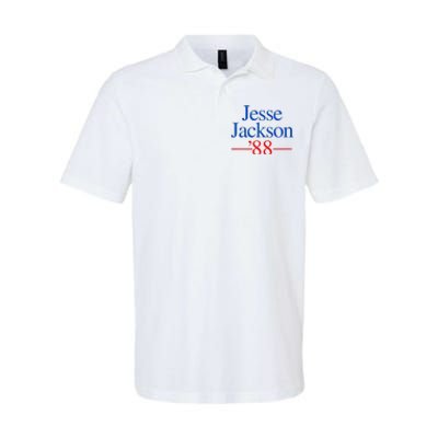 Jesse Jackson 88 Presidential Campaign Softstyle Adult Sport Polo