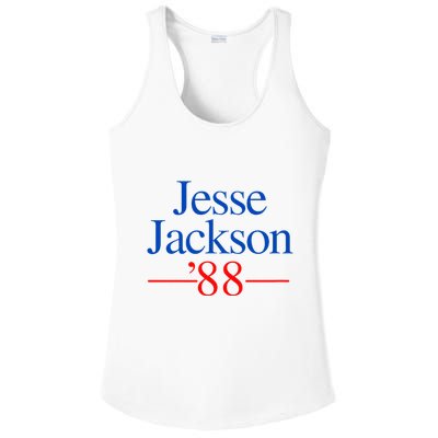 Jesse Jackson 88 Presidential Campaign Ladies PosiCharge Competitor Racerback Tank