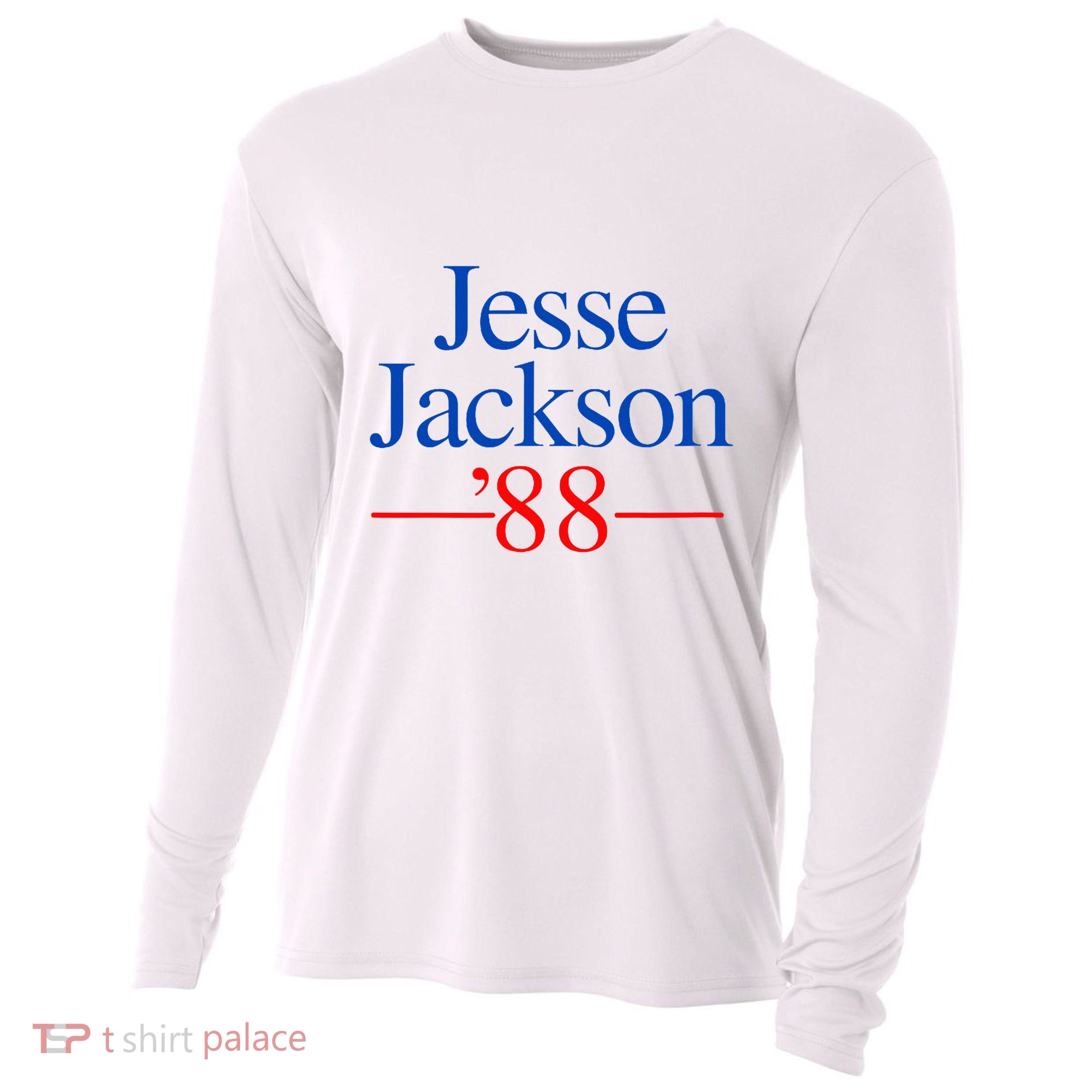 Jesse Jackson 88 Presidential Campaign Cooling Performance Long Sleeve Crew