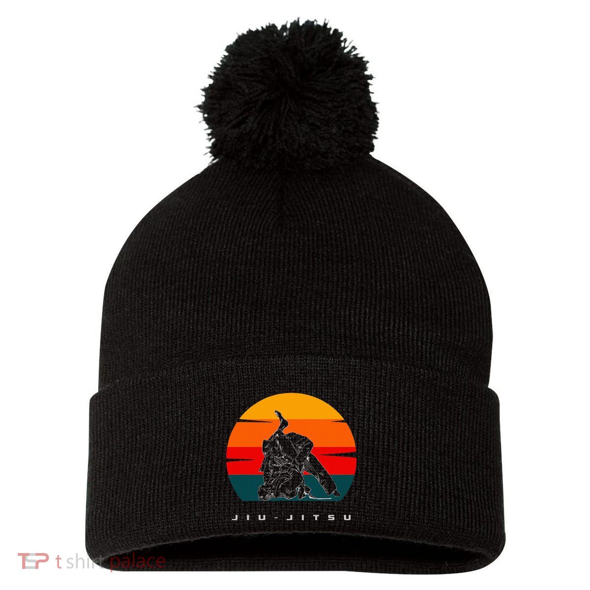 Jiu Jitsu Apparel Jiu Jitsu Pom Pom 12in Knit Beanie