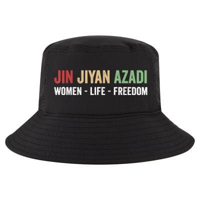 Jin Jiyan Azadi Women Life Freedom Kurdish Freedom Cool Comfort Performance Bucket Hat