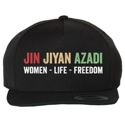 Jin Jiyan Azadi Women Life Freedom Kurdish Freedom Wool Snapback Cap