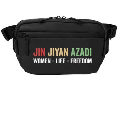 Jin Jiyan Azadi Women Life Freedom Kurdish Freedom Crossbody Pack