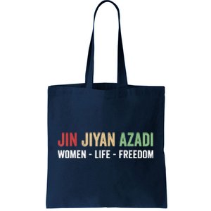 Jin Jiyan Azadi Women Life Freedom Kurdish Freedom Tote Bag