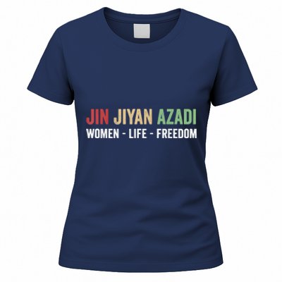 Jin Jiyan Azadi Women Life Freedom Kurdish Freedom Women's T-Shirt