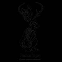 Jackalope Flexfit Unipanel Trucker Cap
