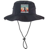 Jiu Jitsu Aggressive Cuddling Vintage BJJ MMA Legacy Cool Fit Booney Bucket Hat