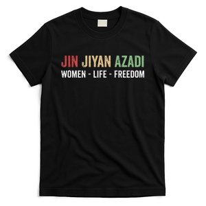 Jin Jiyan Azadi Wo Life Freedom Kurdish Freedom T-Shirt