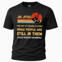 Jiu Jitsu Art Of Folding Clothes BJJ MMA Jujitsu Cooling Performance Crew T-Shirt