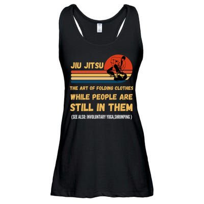 Jiu Jitsu Art Of Folding Clothes BJJ MMA Jujitsu Ladies Essential Flowy Tank