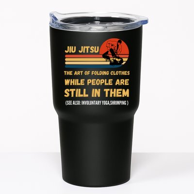 Jiu Jitsu Art Of Folding Clothes BJJ MMA Jujitsu Tumbler