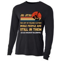 Jiu Jitsu Art Of Folding Clothes BJJ MMA Jujitsu Cooling Performance Long Sleeve Crew