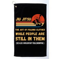 Jiu Jitsu Art Of Folding Clothes BJJ MMA Jujitsu Golf Towel