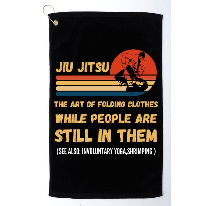 Jiu Jitsu Art Of Folding Clothes BJJ MMA Jujitsu Golf Towel
