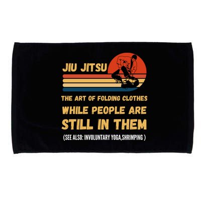 Jiu Jitsu Art Of Folding Clothes BJJ MMA Jujitsu Microfiber Hand Towel
