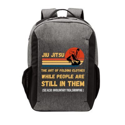 Jiu Jitsu Art Of Folding Clothes BJJ MMA Jujitsu Vector Backpack
