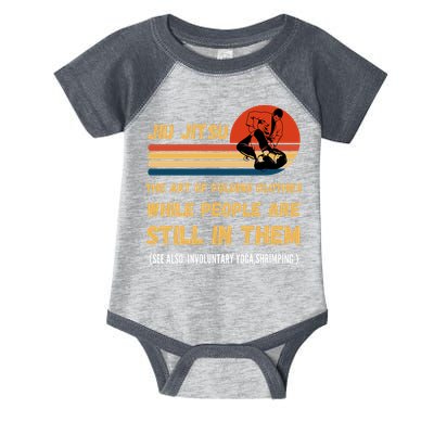 Jiu Jitsu Art Of Folding Clothes BJJ MMA Jujitsu Infant Baby Jersey Bodysuit