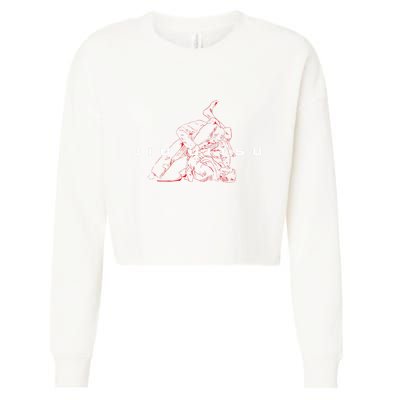 Jiu Jitsu Apparel Jiu Jitsu Cropped Pullover Crew