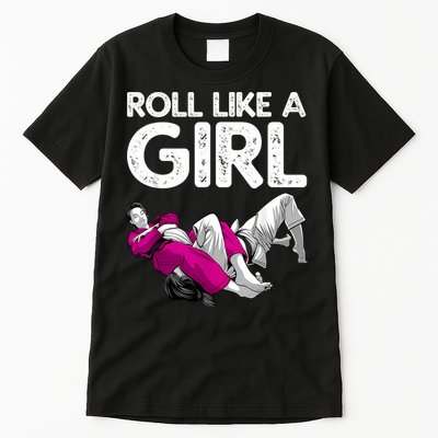Jiu Jitsu Art For Women Girl Brazilian Jiu Jitsu Tall T-Shirt