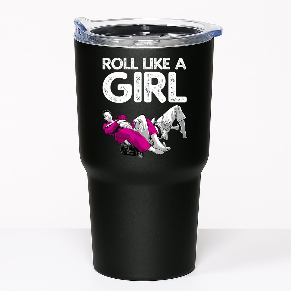 Jiu Jitsu Art For Women Girl Brazilian Jiu Jitsu Tumbler