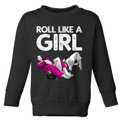 Jiu Jitsu Art For Women Girl Brazilian Jiu Jitsu Toddler Sweatshirt