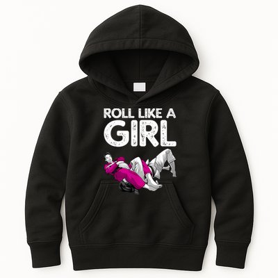 Jiu Jitsu Art For Women Girl Brazilian Jiu Jitsu Kids Hoodie