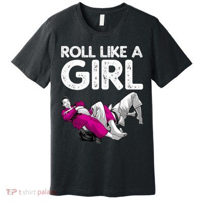 Jiu Jitsu Art For Women Girl Brazilian Jiu Jitsu Premium T-Shirt